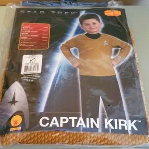 NEW Star Trek Captain Kirk Costume Boys Large